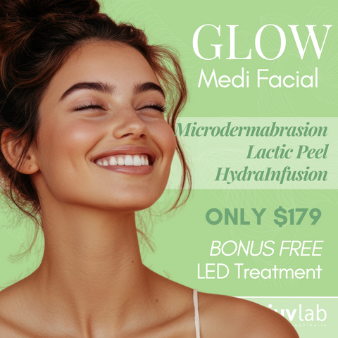 GLOW FACIAL PLUS FREE LED Treatment Only $179