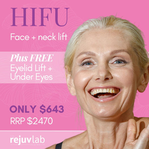 11D HIFU FACE + NECK LIFT - PLUS FREE EYELID LIFT + UNDER EYE LIFT