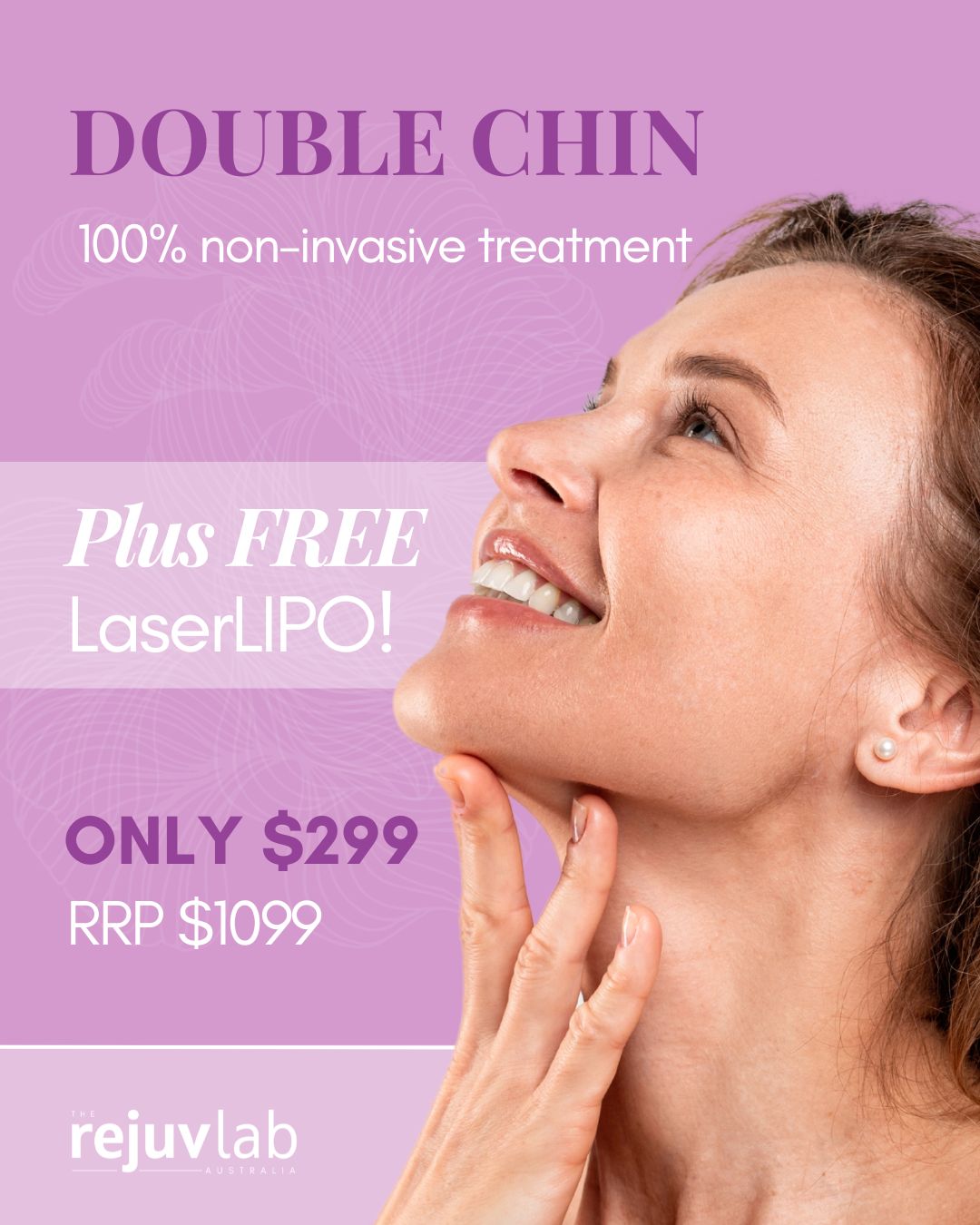 Double Chin Reduction - FREE Bonus LaserLIPO