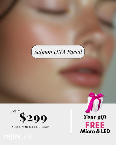 FREE GIFT: Salmon DNA Facial with Free Micro & LED