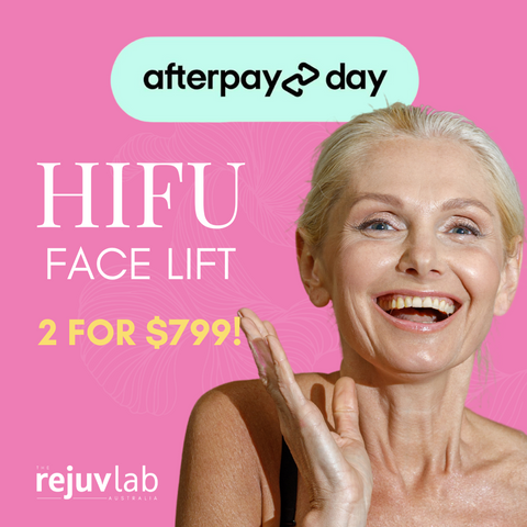 AFTERPAY DAY SALE:  2 x HIFU Face Lifts for $799!